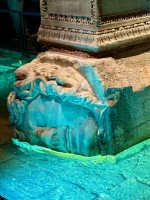 In the cistern
