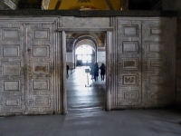 The 6th Century marble door separating the private chambers of the Emperor, Hagia Sophia