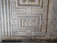 The 6th Century marble door separating the private chambers of the Emperor, Hagia Sophia