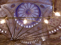 Ceiling, the Blue Mosque