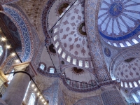 Ceiling, the Blue Mosque