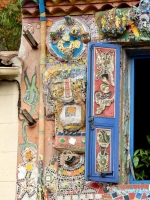 Window details, The House of She Who Paints, Danielle Jacqui's environment northeast of Marseille in Rocquevaire, France Window details, The House of She Who Paints, Danielle Jacqui's environment northeast of Marseille in Rocquevaire, France