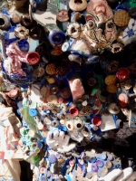 Sculptural object, The House of She Who Paints, Danielle Jacqui's environment northeast of Marseille in Rocquevaire, France Sculptural object, The House of She Who Paints, Danielle Jacqui's environment northeast of Marseille in Rocquevaire, France