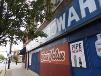 Storefront and sign for Jay Hardware Storefront and sign for Jay Hardware