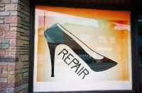 Shoe Repair, 63rd Street near Kedzie Avenue, Chicago. 1995 Shoe Repair, 63rd Street near Kedzie Avenue, Chicago. 1995