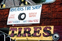 Signs for Riveras Tire Shop Signs for Riveras Tire Shop