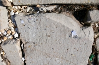 Vicky(?) N Jack. Chicago lakefront stone carvings, behind La Rabida Hospital, 65th Street and the Lake. 2018 Vicky(?) N Jack. Chicago lakefront stone carvings, behind La Rabida Hospital, 65th Street and the Lake. 2018