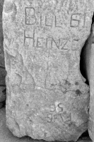 '61, Bill Heinze. FWG 56. Chicago lakefront stone carvings, behind La Rabida Hospital, 65th Street and the Lake. 2018 '61, Bill Heinze. FWG 56. Chicago lakefront stone carvings, behind La Rabida Hospital, 65th Street and the Lake. 2018