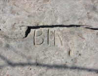 BIN. Chicago lakefront stone carvings, behind La Rabida Hospital, 65th Street and the Lake. 2018 BIN. Chicago lakefront stone carvings, behind La Rabida Hospital, 65th Street and the Lake. 2018
