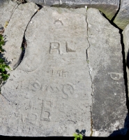 1962, B.L., Swis, AL. Chicago lakefront stone carvings, behind La Rabida Hospital, 65th Street and the Lake. 2018 1962, B.L., Swis, AL. Chicago lakefront stone carvings, behind La Rabida Hospital, 65th Street and the Lake. 2018