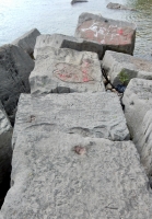 Chicago lakefront stone carvings, behind La Rabida Hospital, 65th Street and the Lake. 2018 Chicago lakefront stone carvings, behind La Rabida Hospital, 65th Street and the Lake. 2018