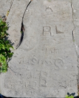 AL, 1962, Swis. Chicago lakefront stone carvings, behind La Rabida Hospital, 65th Street and the Lake. 2018