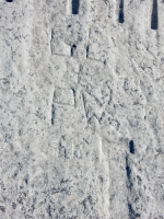 1966, GL, PW. Chicago lakefront stone carvings, behind La Rabida Hospital, 65th Street and the Lake. 2018 1966, GL, PW. Chicago lakefront stone carvings, behind La Rabida Hospital, 65th Street and the Lake. 2018