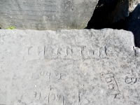Thornton, Jackie + John, Yogi. Chicago lakefront stone carvings, behind La Rabida Hospital, 65th Street and the Lake. 2018 Thornton, Jackie + John, Yogi. Chicago lakefront stone carvings, behind La Rabida Hospital, 65th Street and the Lake. 2018