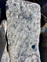 Chris. Chicago lakefront stone carvings, behind La Rabida Hospital, 65th Street and the Lake. 2018 Chris. Chicago lakefront stone carvings, behind La Rabida Hospital, 65th Street and the Lake. 2018