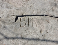 BIN. Chicago lakefront stone carvings, behind La Rabida Hospital, 65th Street and the Lake. 2018 BIN. Chicago lakefront stone carvings, behind La Rabida Hospital, 65th Street and the Lake. 2018