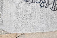 Joel. Chicago lakefront stone carvings, Montrose Beach. 2022