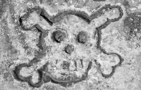 O Sol O Mio and much more, detail. Chicago lakefront stone carvings, between Belmont and Diversey Harbors. 2011. Still visible O Sol O Mio and much more, detail. Chicago lakefront stone carvings, between Belmont and Diversey Harbors. 2011. Still visible
