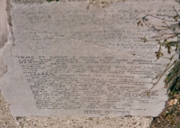 Walt Whitman poem: Here is what I shall do... Chicago lakefront stone writings, between Belmont ahd Diversey Harbors. Before 2003 Walt Whitman poem: Here is what I shall do... Chicago lakefront stone writings, between Belmont ahd Diversey Harbors. Before 2003