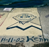 Charlie Brown, November 11, 2002. Chicago lakefront paintings, between Foster Avenue and Bryn Mawr. 2006 Charlie Brown, November 11, 2002. Chicago lakefront paintings, between Foster Avenue and Bryn Mawr. 2006