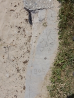 Ed C. 54, OK, Bob. Chicago lakefront stone carvings, Montrose Beach. 2017