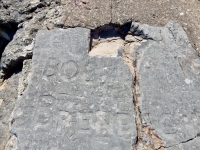 Bob Bob Brendecke, others. Chicago lakefront stone carvings, between 45th Street and Hyde Park Blvd. 2018