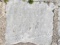 Eddie, Bob S., Like, MG. Chicago lakefront stone carvings, Calumet Park. 2019