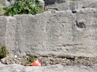 Bobby Brown, E.H. Chicago lakefront stone carvings, Promontory Point. 2019