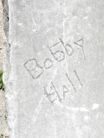 Bobby Hall. Chicago lakefront stone carvings, south of Montrose Harbor. 2023