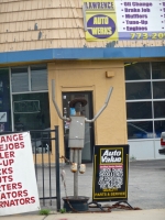 Lawrence Auto Works, Lawrence Avenue at Kenneth. What's the frequency?