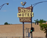 The Stars Motel, Lincoln Avenue at Jersey. Gone