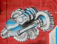 Gears. M&amp;M Transmission, Kedzie Avenue at 30th