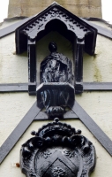 Exterior detail, Plas Newydd, Llangollen, Wales