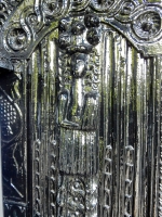 Main door detail, Plas Newydd, Llangollen, Wales