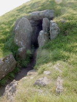 Bryn Celli Dudu, a megalithic tomb on Anglesey, Wales
