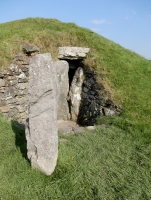 Bryn Celli Dudu, a megalithic tomb on Anglesey, Wales