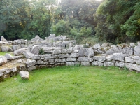 Din Lligwy, possibly pre-Roman hut remains, Moelfre, Wales