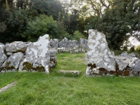 Din Lligwy, possibly pre-Roman hut remains, Moelfre, Wales