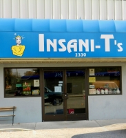 A feel-good kind of name. Insani-T's, Muskegon, Michigan