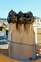 Chimney, Antoni Gaudí's Casa Milà, Barcelona