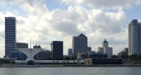 Milwaukee Art Museum, from the lake