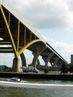 The former Bridge to Nowhere in Milwaukee, used in the Blues Brothers