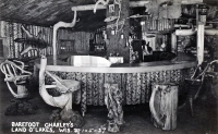Barefoot Charley's, Land O' Lakes, Wisconsin, postcard