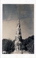 N.E. Galloway totem pole, Foyil, Oklahoma, postcard N.E. Galloway totem pole, Foyil, Oklahoma, postcard