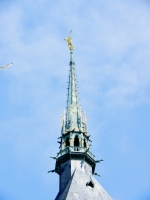 A 19th Century addition that works, Mont-Saint-Michel