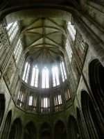 The monestary at Mont-Saint-Michel