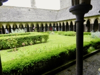 The cloister, Mont-Saint-Michel