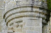 Faces in the darndest places, Mont-Saint-Michel