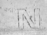 Mr. N, level 3. Chicago lakefront stone carvings, south of Montrose Harbor. 2003 Mr. N, level 3. Chicago lakefront stone carvings, south of Montrose Harbor. 2003