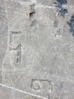 1967, G, level 2. Chicago lakefront stone carvings, south of Montrose Harbor. 2017 1967, G, level 2. Chicago lakefront stone carvings, south of Montrose Harbor. 2017